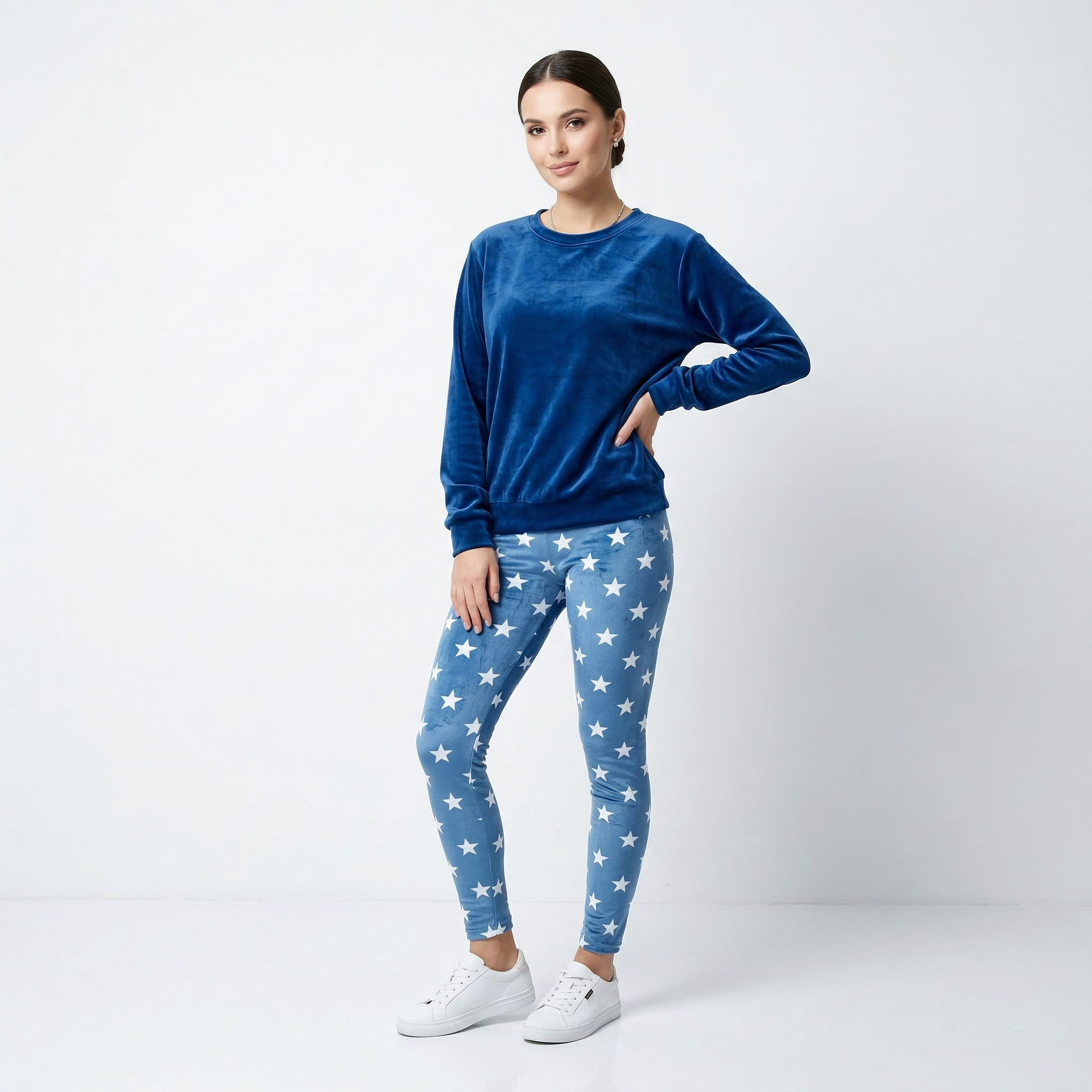 STAR  R.NECK PAJAMA