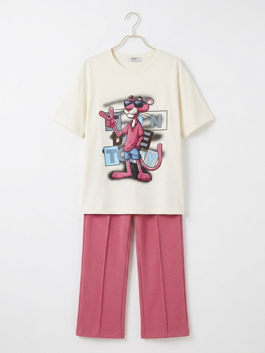 Pink Panther Pant Set – Girls' Summer 2026