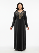 KASHMIR V.NECK JALABIA