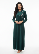 FLOWER POLO NECK JALABIA