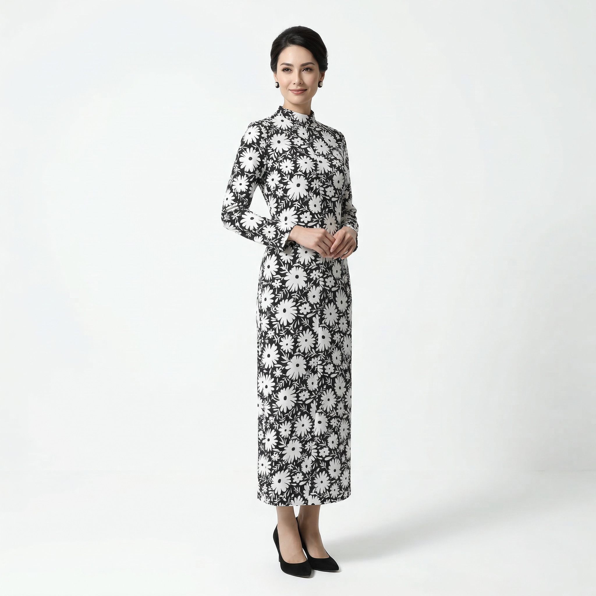 ROSE L.S F.ZIPPER  JALABIA