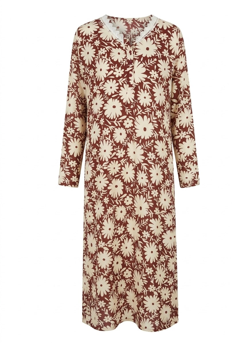 فيفا Rose Neck Buttons Jalab . . - Women's Summer 2026