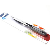 مقوار و مقشرة خضروات من الستانلس ستيل مع مقبض اسود