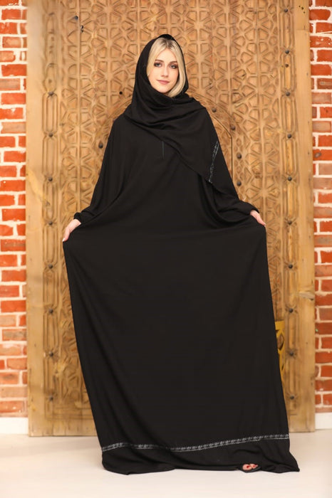 Elegant prayer cloak made of cotton and viscose, One Size