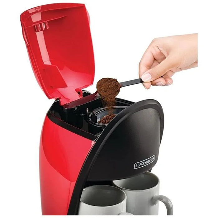 Black & Decker 2 cup coffee machine - 250 ml - 450 watts