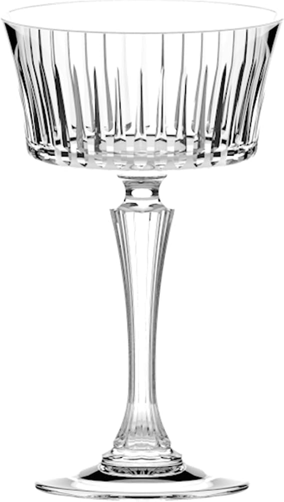 RCR Timeless Champagne Cup 26 Cl Set 6 Pcs In Luxion Glass
