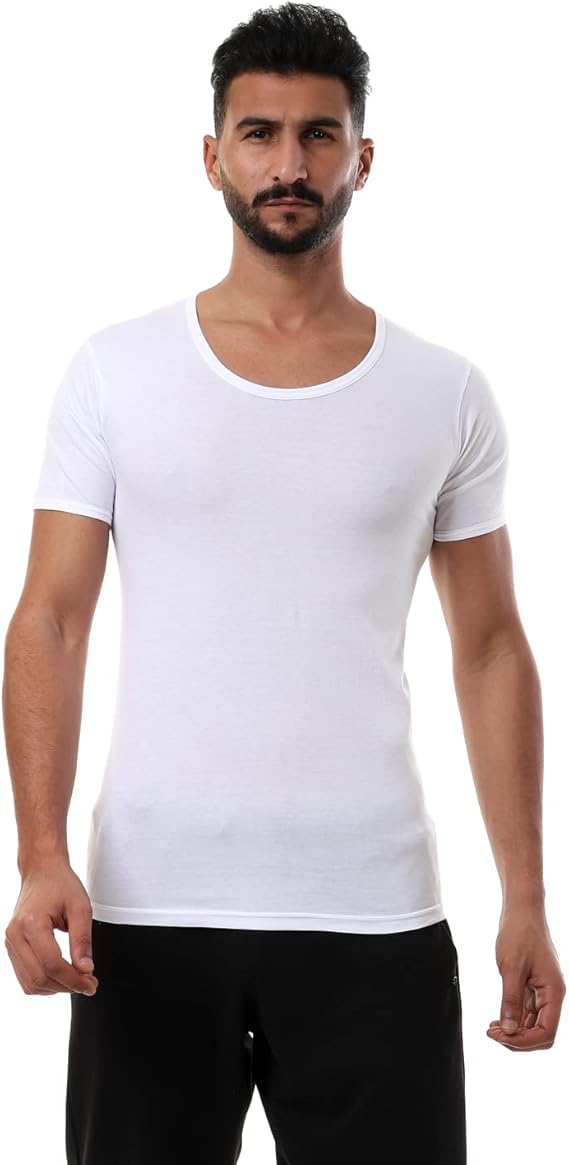 Men's short sleeve T-shirt by Jet, featuring a comfortable fit and stylish design, shown in a front view image.