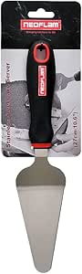 " Neoflam Stainless Steel Cake Server with Plastic Handle "