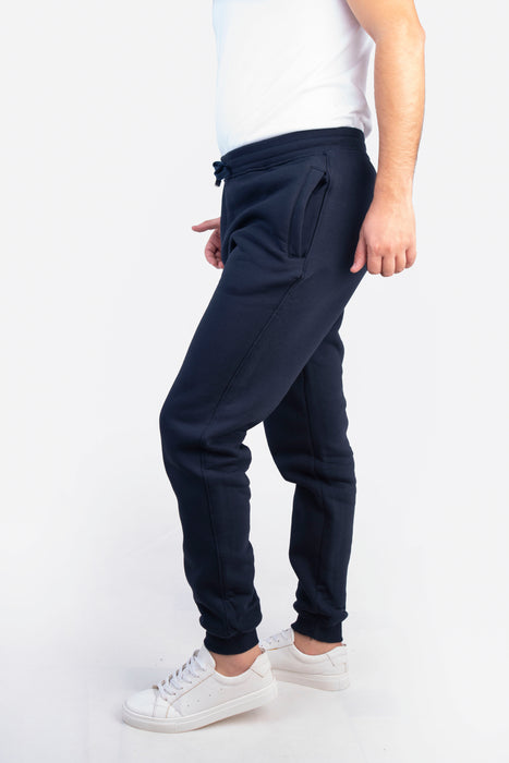 Melton pants navy