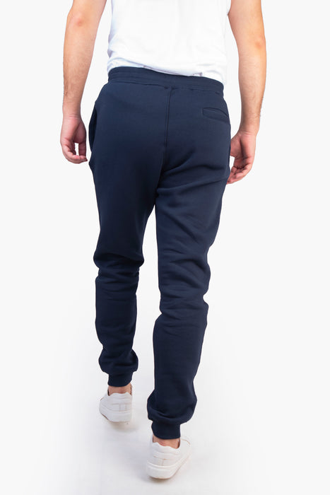 Melton pants navy