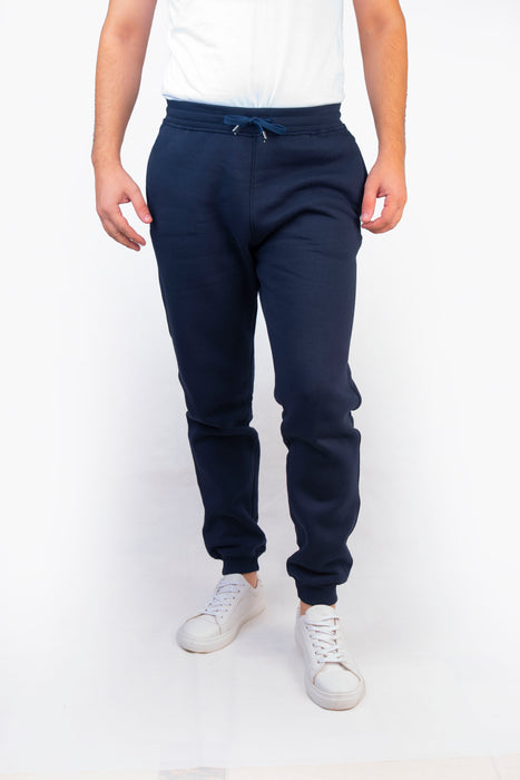 Melton pants navy