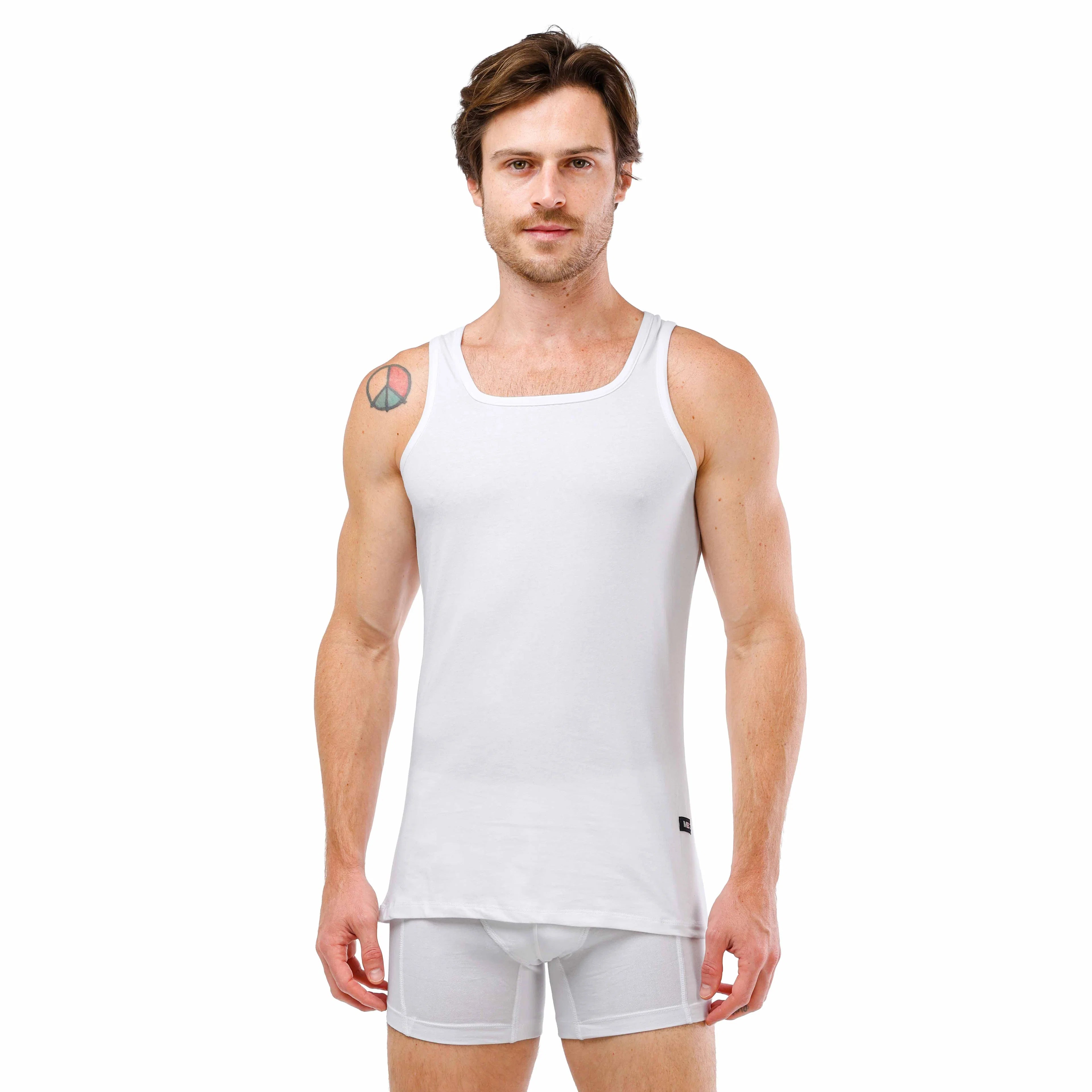 White MB3 lycra bra with adjustable straps and smooth fabric, designed for comfort and support.
