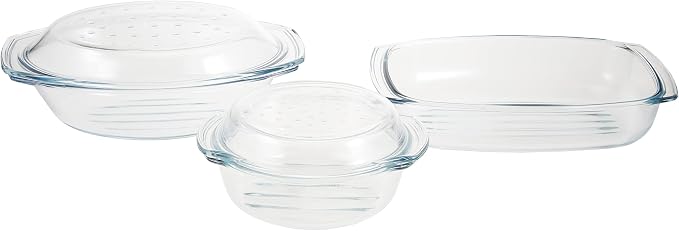 Termisil 5 set 2pot with cover + casserole ( 2.5 L & 2.9 L & 1.7 L )