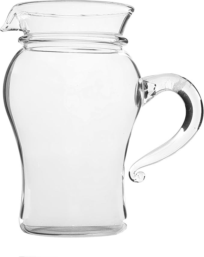 Zinnia 2 Pieces Double Glass Milk and Sugar Pot Set of 600ml- Assorted Pack