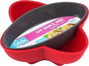 Qlux Rocco Divided Snack Dish
