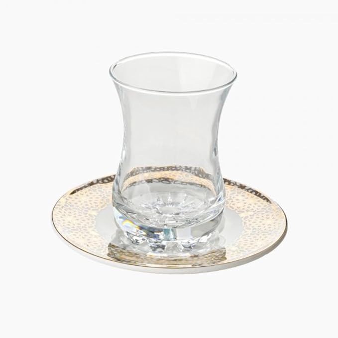 Rosa Porcelain Marrakech Lali 2 Set of 6 Coffee Cups and 6 Saucers