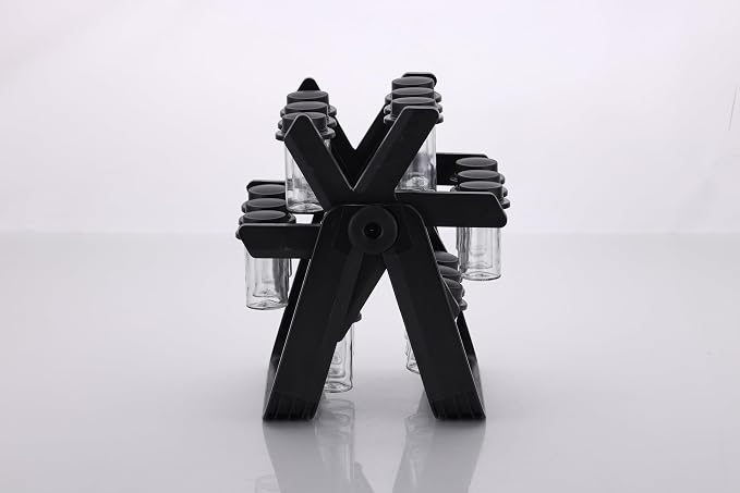 Neoflam Ferris Wheel 18 Jar Glass spice Rack