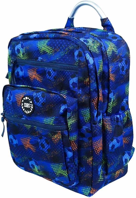 "Cubs Blue Football backpack Senior "