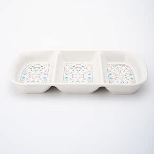 Rosa/Porcelain (Zakharef Galaxy divided plate)