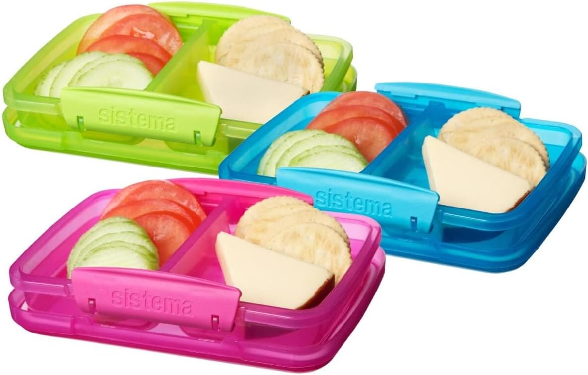 " Sistema Klip It Small Split Lunch 350ml, Multicolor "