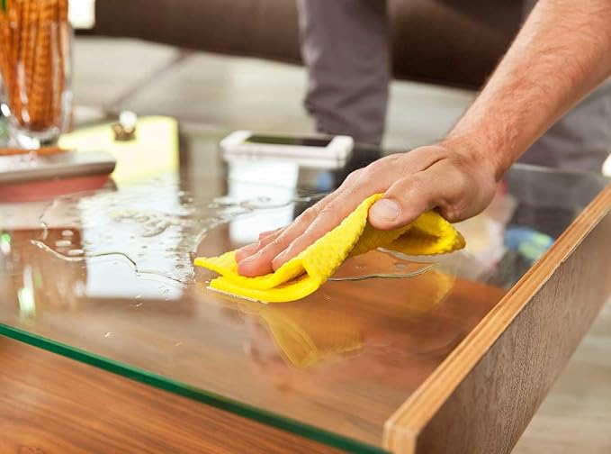 "Vileda Cleaning Sponge Cloth, 6 Pieces, Absorbent Multi-Surface Household Wipes for Kitchen and Bathroom Use"