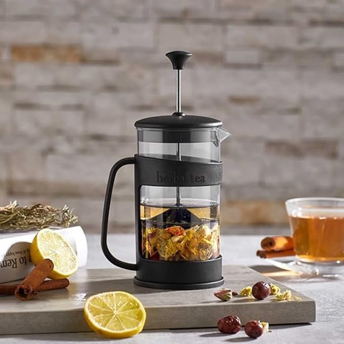 Qlux Barista 400 Ml Prench Press Black
