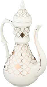 Rosa/Porcelain Marrakech Coffee Pot + Lid 1.4 Liter)