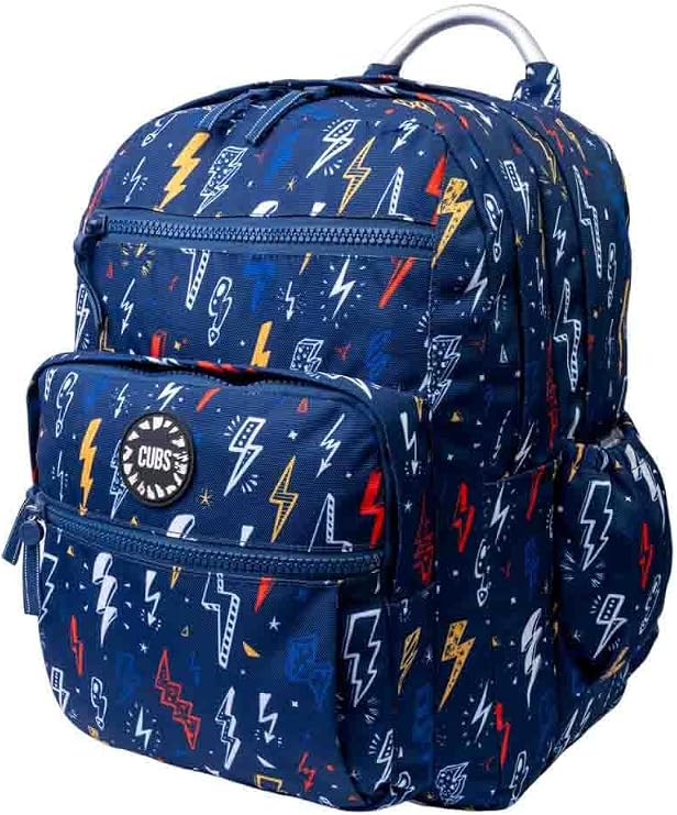 " Cubs Navy Bolts backpack Senior "