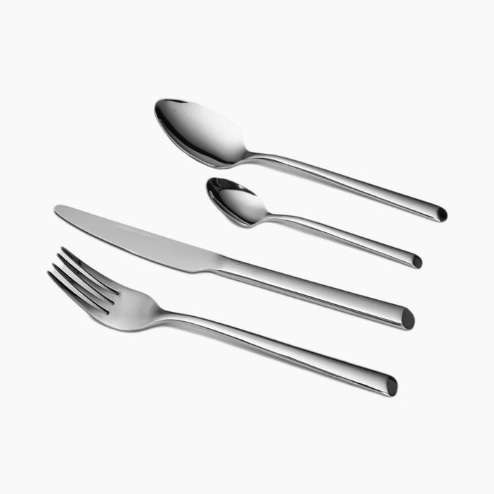 Zinnia / Stainless Steel ( 30 Pcs Cutlery set )