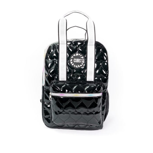 Shiny Black High School Backpack