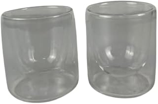 " Zinnia Turkish Double Glass Istikana Set – 2 Pieces "