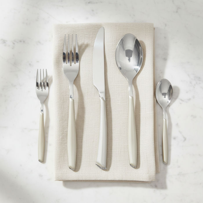 "ZINNIA Fork, Spoon & Knife Set -30 Pieces -"