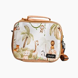 " Zinnia Children’s Lunch Bag 6L – Zoo Animals Design "