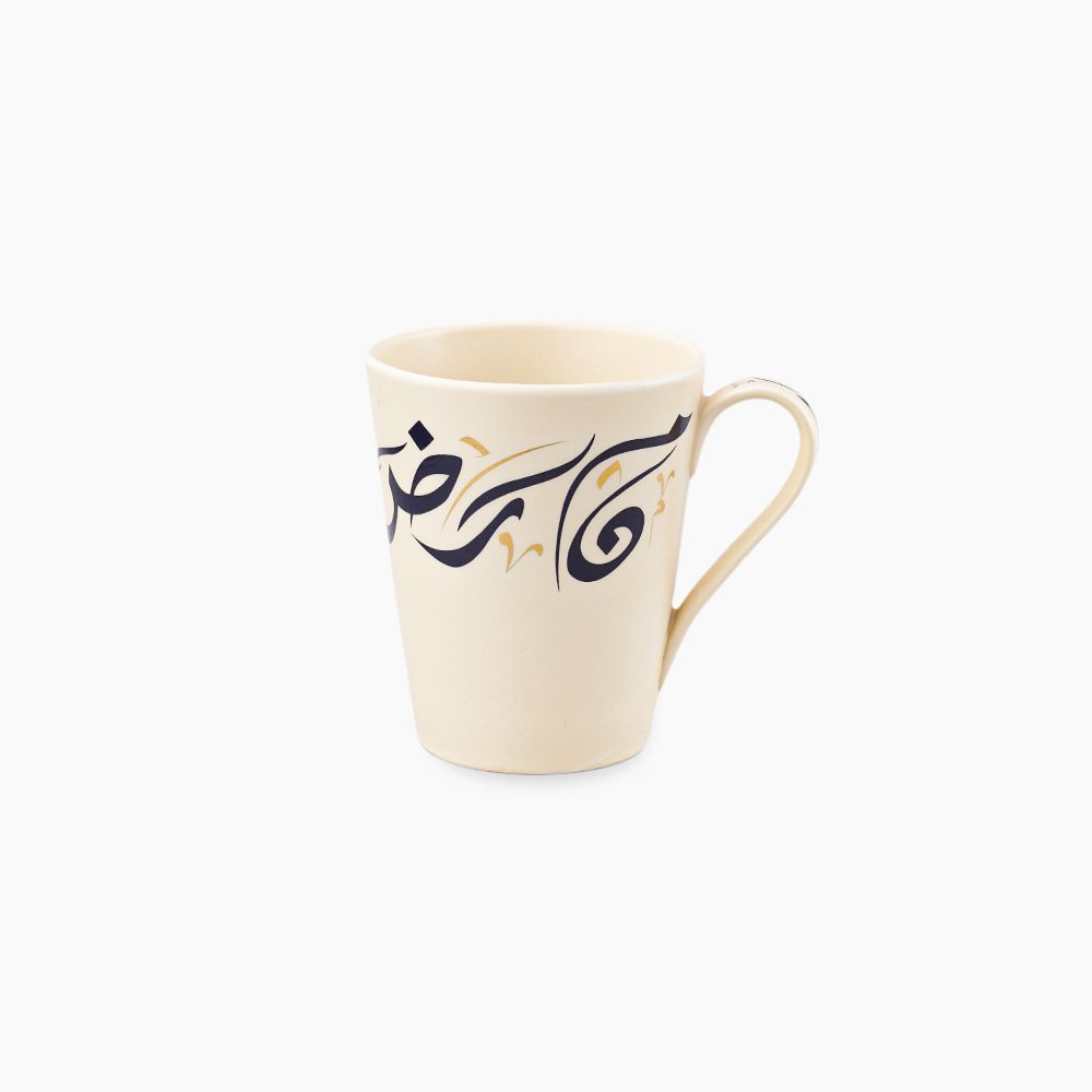 Rosa / Porcelain ( Shiffel Kalemat Mug 225 ml )