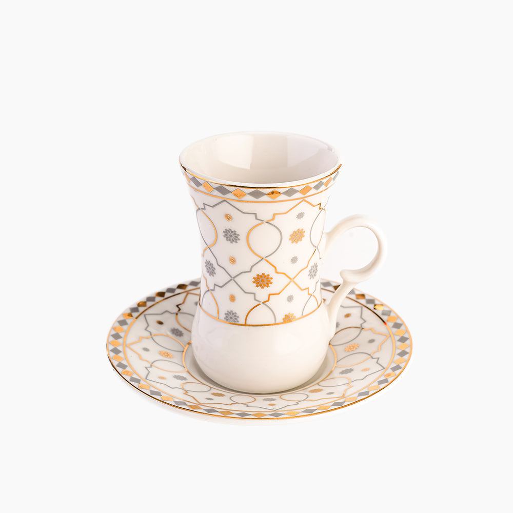 Cup + plate set - Hussein Youssef