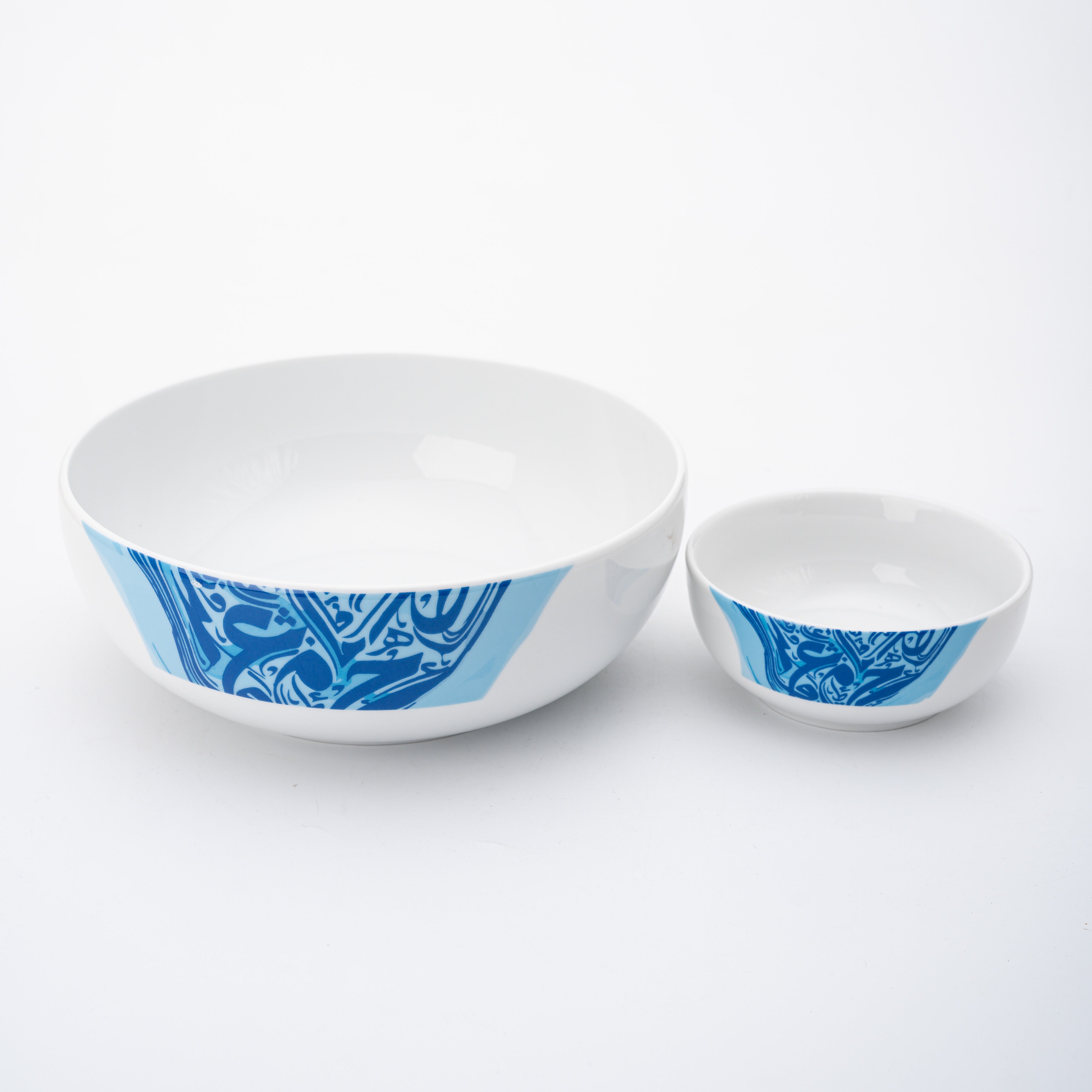 Rosa / Porcelain ( Andalusia Coup Coup Khoshaf Set 7 PCS )