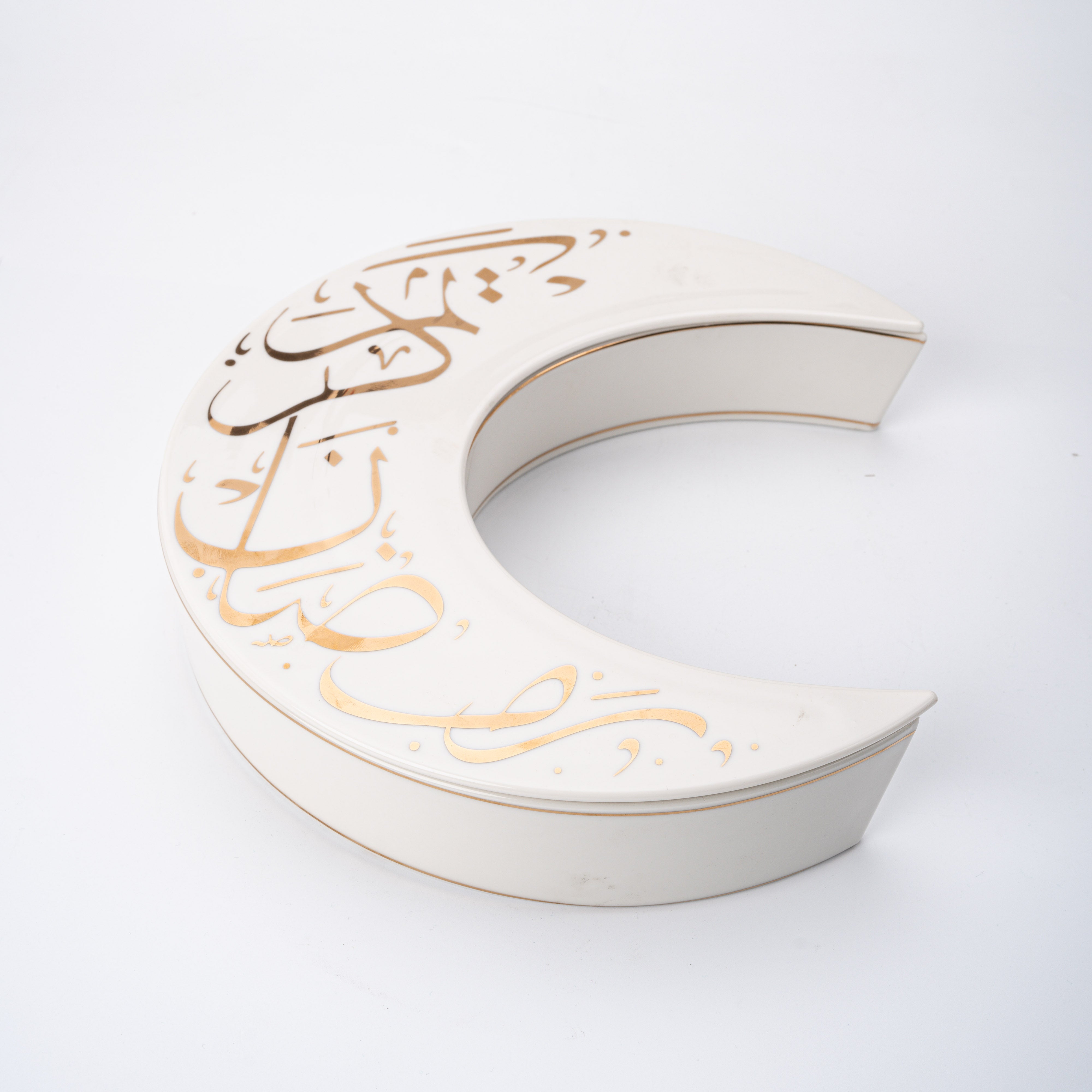 Crescent serving dish