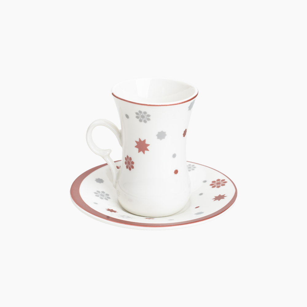 HELAL ROSE GOLDطقم استكانة+طيق