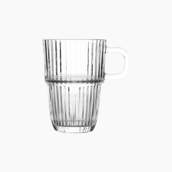 "ZINNIA Glass mug set "