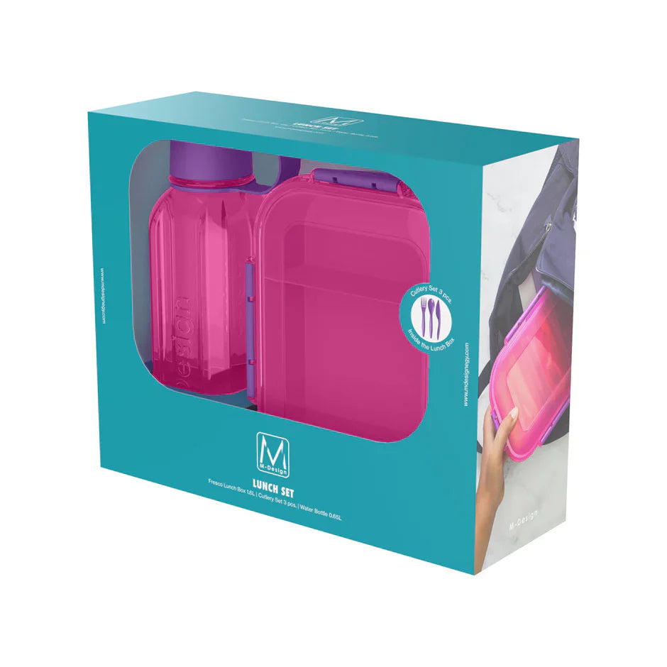 " Lunch Box with Bottle Set "
