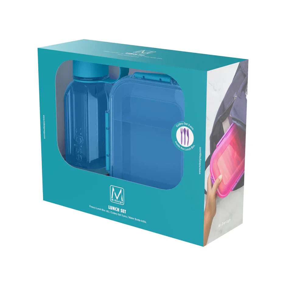 " Lunch Box with Bottle Set "
