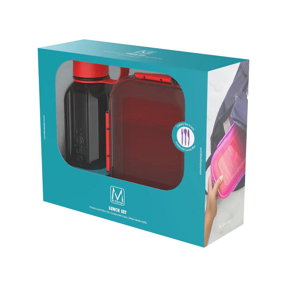 " Lunch Box with Bottle Set "