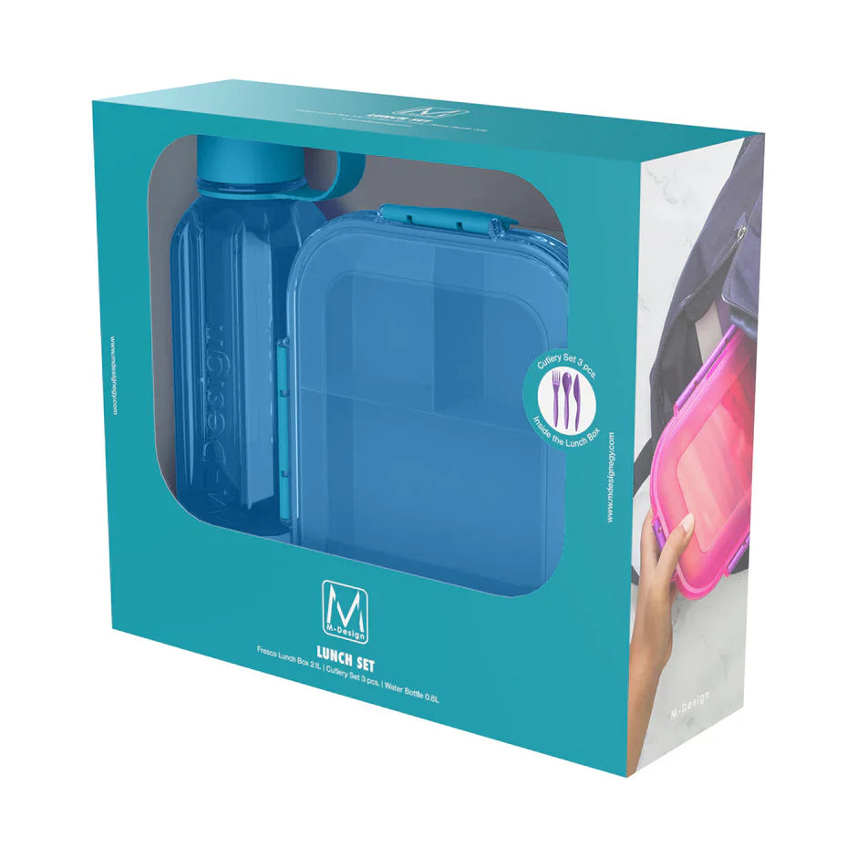 " Lunch Box with Bottle Set "