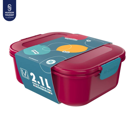 Fuchsia/Teal The New M-Design Fresco Lunch Box - 2.1 L