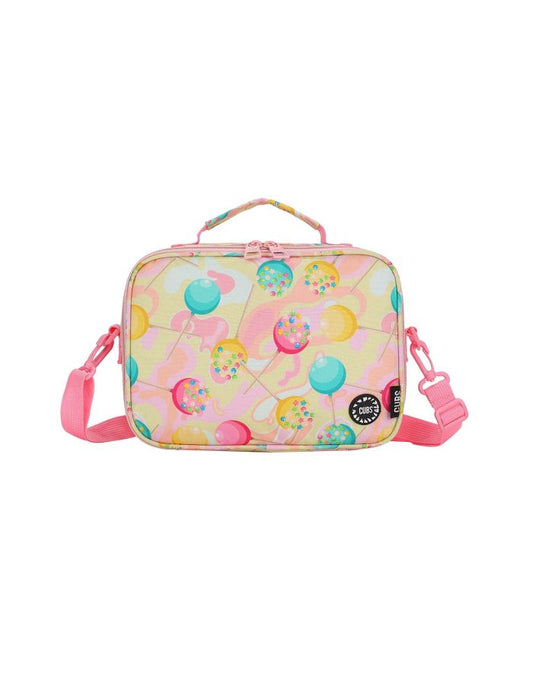 Pink Lollipops Classic Lunch Bag With Shoulder Strap