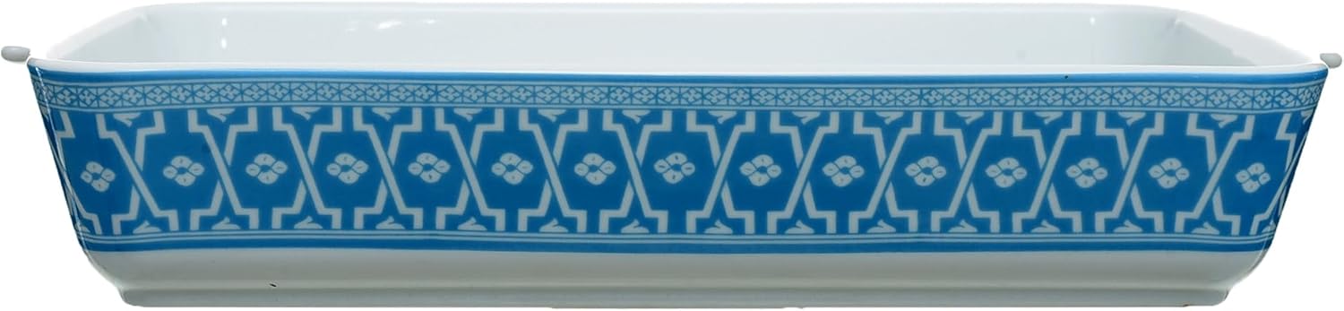 Rosa Marrakesh Rectangular Baking Casserole, Medium, White