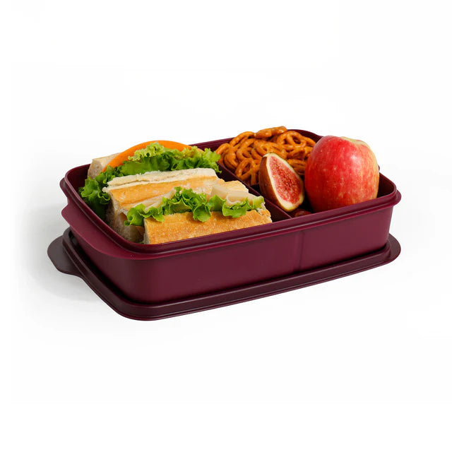 علبة غداء مقسمة سعة لتر واحد