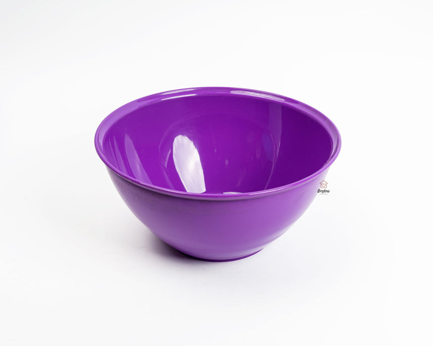 Large Plastic Mixture Bowl - Purple