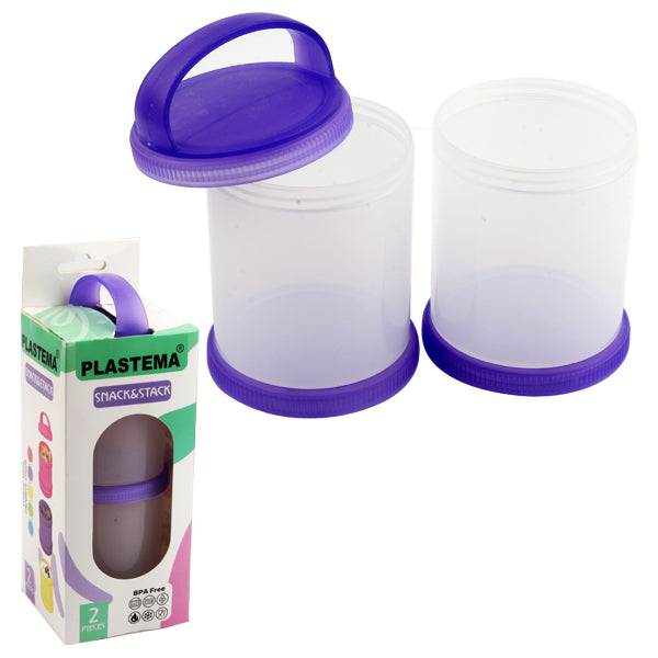 Snack and Stack 2 Piece - Plastima