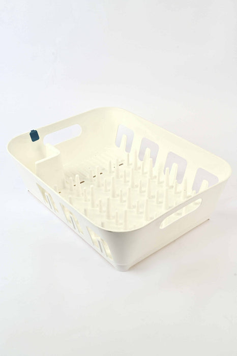 Kitchen Dish Drainer 33x43x12.5 cm White